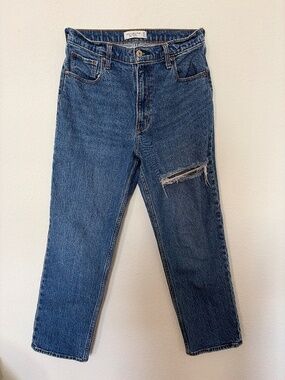Abercrombie jeans 90s straight ultra high rise size 30 extra short